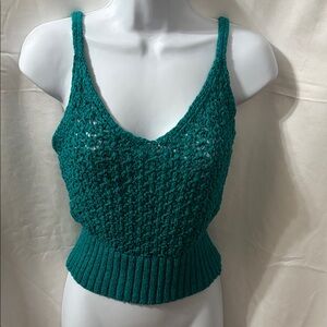 J. Crew Emerald Knit Camisole